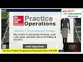 Practice Operation Module 1 The Production Process McGraw-Hill Connect Simulation Management