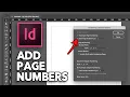 How to Add Page Numbers in Adobe InDesign