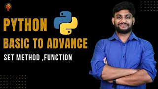 Set Method Function Python Beginner to Advance Python Tutorial