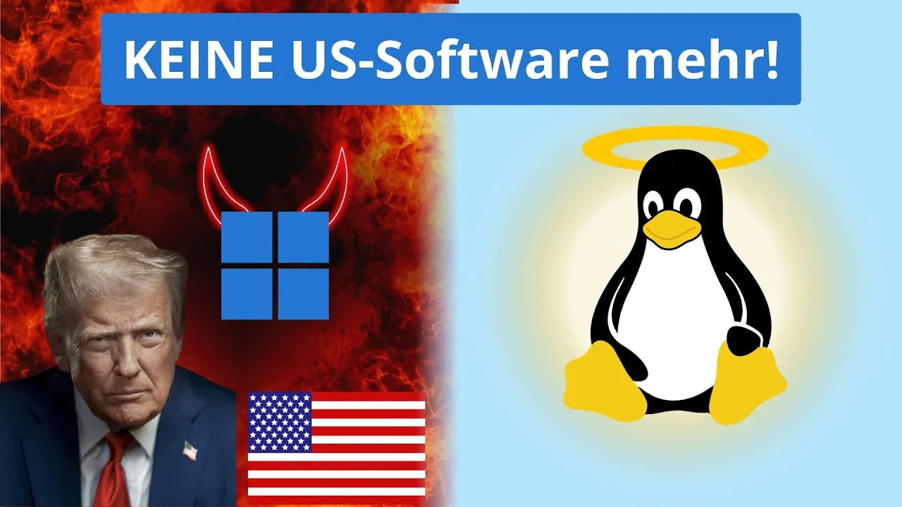 Weg von Microsoft und Big-Tech-Kontrolle - so machst DU dich unabhängig von US-Software