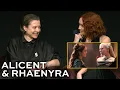 Emma D Arcy Olivia Cooke talk about how their HOUSE OF THE DRAGON relationship has taken off