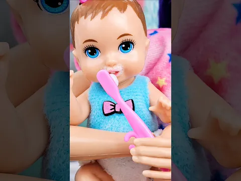 Baby’s Toothbrush Time! 🪥🫧