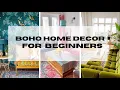 Boho Home Decor For Beginners Boho Ultimate Guide for Starters