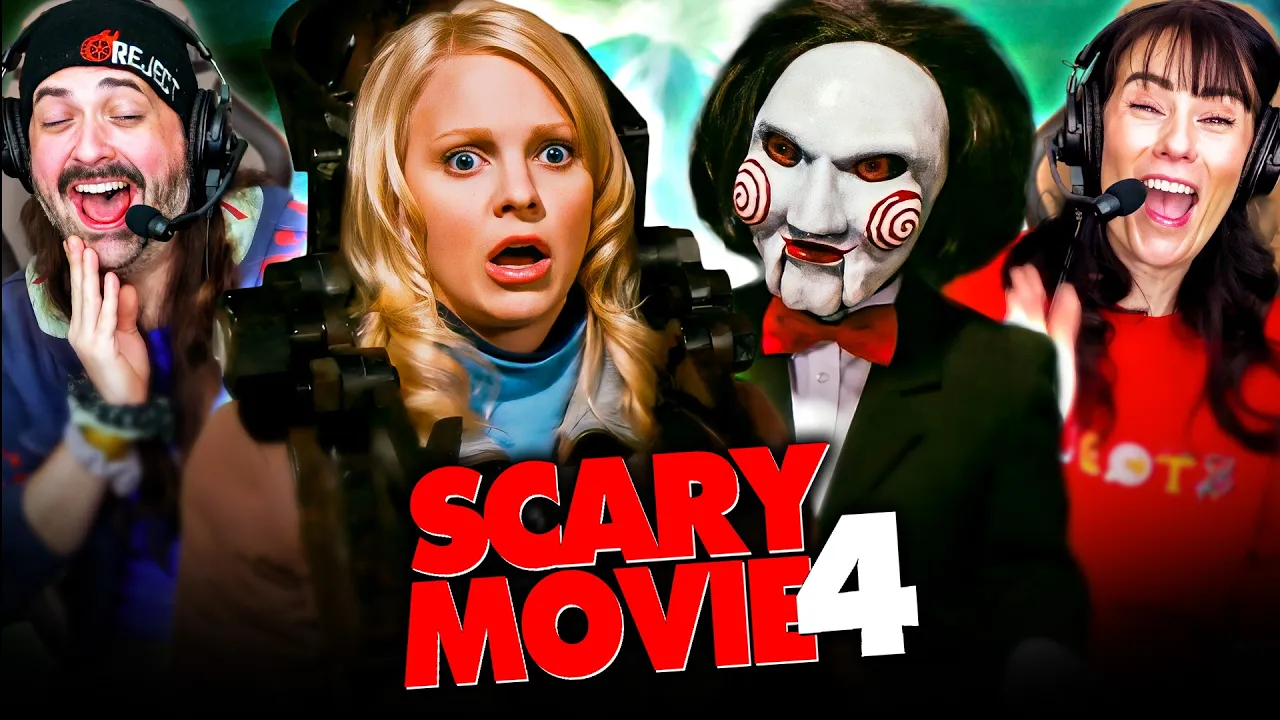 SCARY MOVIE 4 (2006) MOVIE REACTION!! First Time Watching!! Anna Faris | Jigsaw | Review
