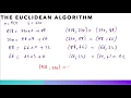 Lecture 7 The Euclidean algorithm and the Bezout Identity