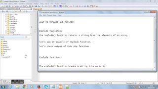 Array to string conversion - Implode function in php