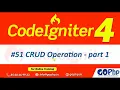 CRUD Operation part 1 Automatic Models CodeIgniter 4 Tutorials