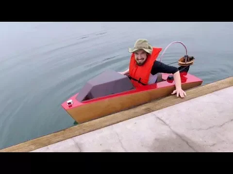 Mini Barco - Primeiro Lançamento