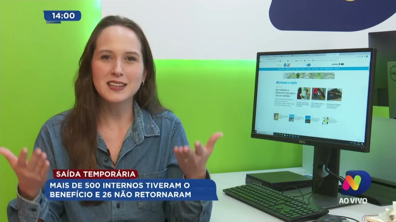 Saída temporária: mais de 500 internos tiveram o benefício e 26 não retornaram