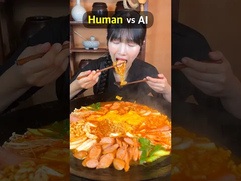 부대찌개 Human vs AI