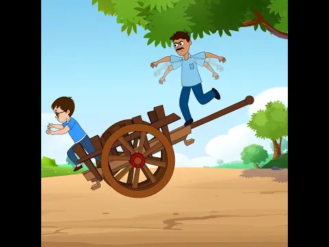 Re Mama Re Mama Re | Monkey Chase Adventure | Fun For Kids TV Hindi Rhymes #shorts #shortvideo
