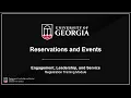 2026-2027 Reservations Events Registration Training Module
