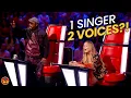 NO WAY Contestants Sing in Two COMPLETELY DIFFERENT Voices - Shocking Blind Auditions