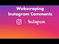Webscraping Instagram LIVECODING