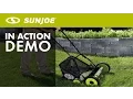 MJ501M - Sun Joe Mow Joe 18-IN Manual Reel Mower w Grass Catcher