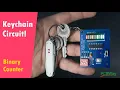 Let s make Keychain electronic Circuit Binary Counter PCBWay