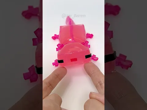 🩷Axolotl Squishy DIY with Nano Tape! #우파루파 #실리콘 테이프