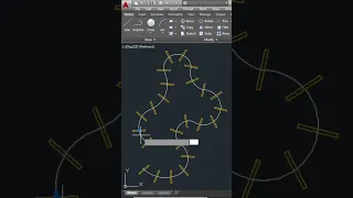 Array path in autocad