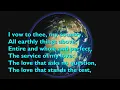 Download Lagu I Vow to Thee, My Country (Tune: Thaxted - 4vv) [with lyrics for congregations]