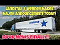 Landstar Werner Makes Major Announcement Affecting All Truck Drivers In America