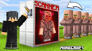 Using SCANNER to Find EVIL VILLAGER in Minecraft!