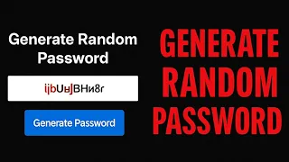 Making A Random Password Generator JS Tutorial