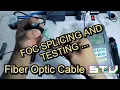 Lagu FIBER OPTIC CABLE SPLICING AND TESTING SINGLE CORE