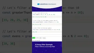 JavaScript Array Operations - Filter
