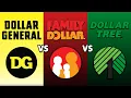 Dollar General vs Family Dollar vs Dollar Tree