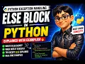 Exception Part-4 Else Block in Python with Real-Time Examples