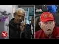 Lagu Barack Obama surprises plane of veterans as they arrive in Washington