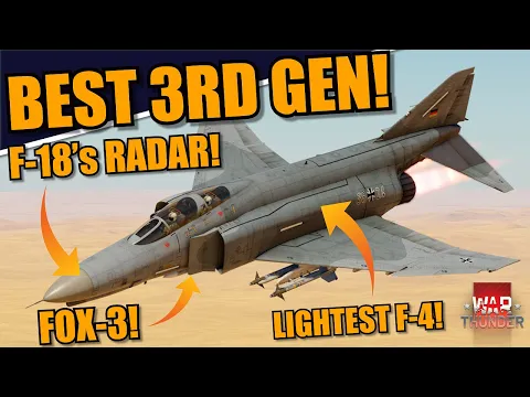 Download MP3 War Thunder DEV - THE BEST 3RD GEN JET in the game! F-4F ICE (KWS LV) Gameplay!