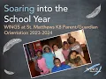 SMK8 Wings for Kids 23-24 Parent/Guardian Orientation