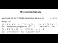 Download Lagu [Edisi Baru] Minggu, 10 Juli 2022 - MINGGU BIASA XV (Lima Belas) - Mazmur Tanggapan - Tahun C