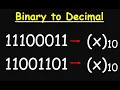 Binary to Decimal Conversion In Hindi How to Convert Binary to Decimal 2021