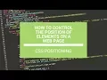 How to Position Elements on a Web Page with CSS