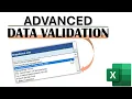 Advanced Data Validation Rules in Microsoft Excel