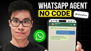 I Built a Whatsapp AI Agent in 20 Minutes Voiceflow