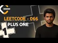 Microsoft Question LeetCode 66 Plus One English jolleejoel