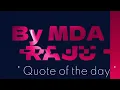 Task 2 Quote of the day