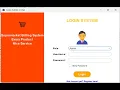 Supermarket Billing System using Java Programming and SQL Server University