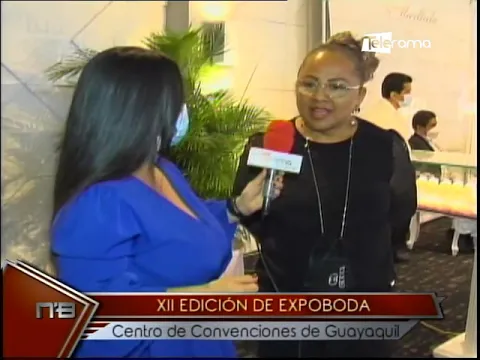 XII edición de Expoboda centro de convenciones de Guayaquil