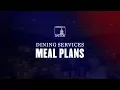 Understanding Meal Plans - University of Dayton Dining Services
