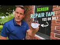 Watch This Review Before Patching Your Window And Door Screens With Screen Repair Tape