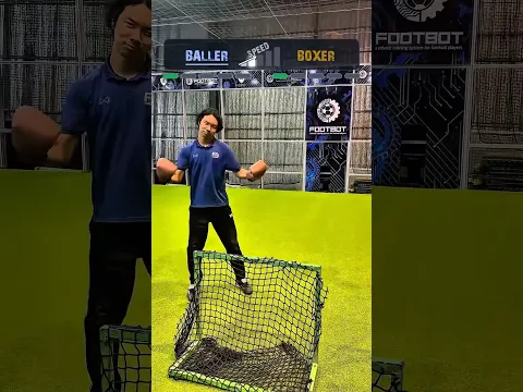 🥊 Boxer vs Baller ⚽ Who Can Protect the Goal Better? 🔥