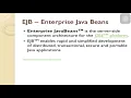 Sec 1 6 EJB Enterprise Java bean