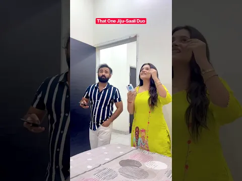 That One Jiju-Saali Duo 🤣 #shorts #funny #funnyvideo #sahilpasrija