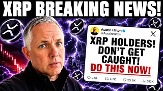 XRP HOLDERS! DON’T GET CAUGHT! DO THIS NOW!