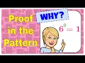 Zero Exponents - Proof is in the Pattern 8 EE A 1