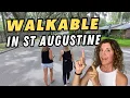 BEST St augustine FL Neighborhoods that are walkable